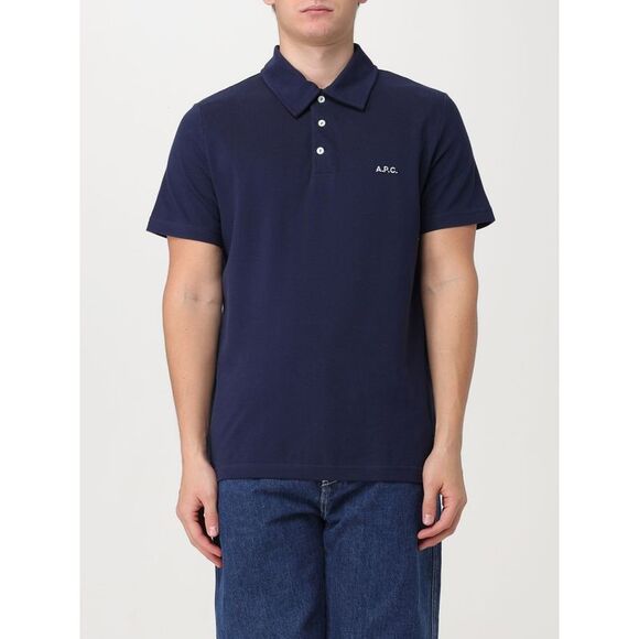 A.P.C. - Man - Blue - Polo Shirts